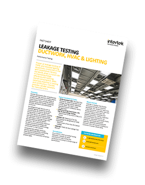 Air Leakage Testing | Fact Sheet